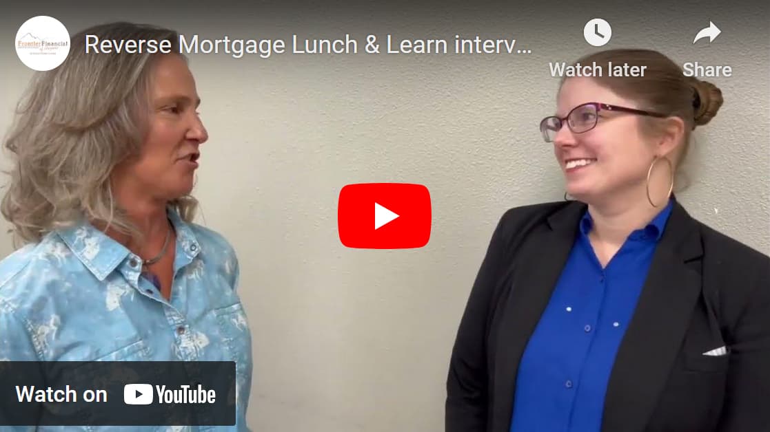 Reverse mortgage lunch video
